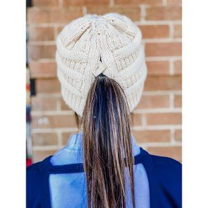 Criss-Cross Knit Beanie   CCB1  81-4